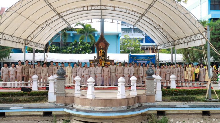 พิธีบวงสรวงองค์พระวิษณุกรรม และไหว้ครู ประจำปีการศึกษา 2568